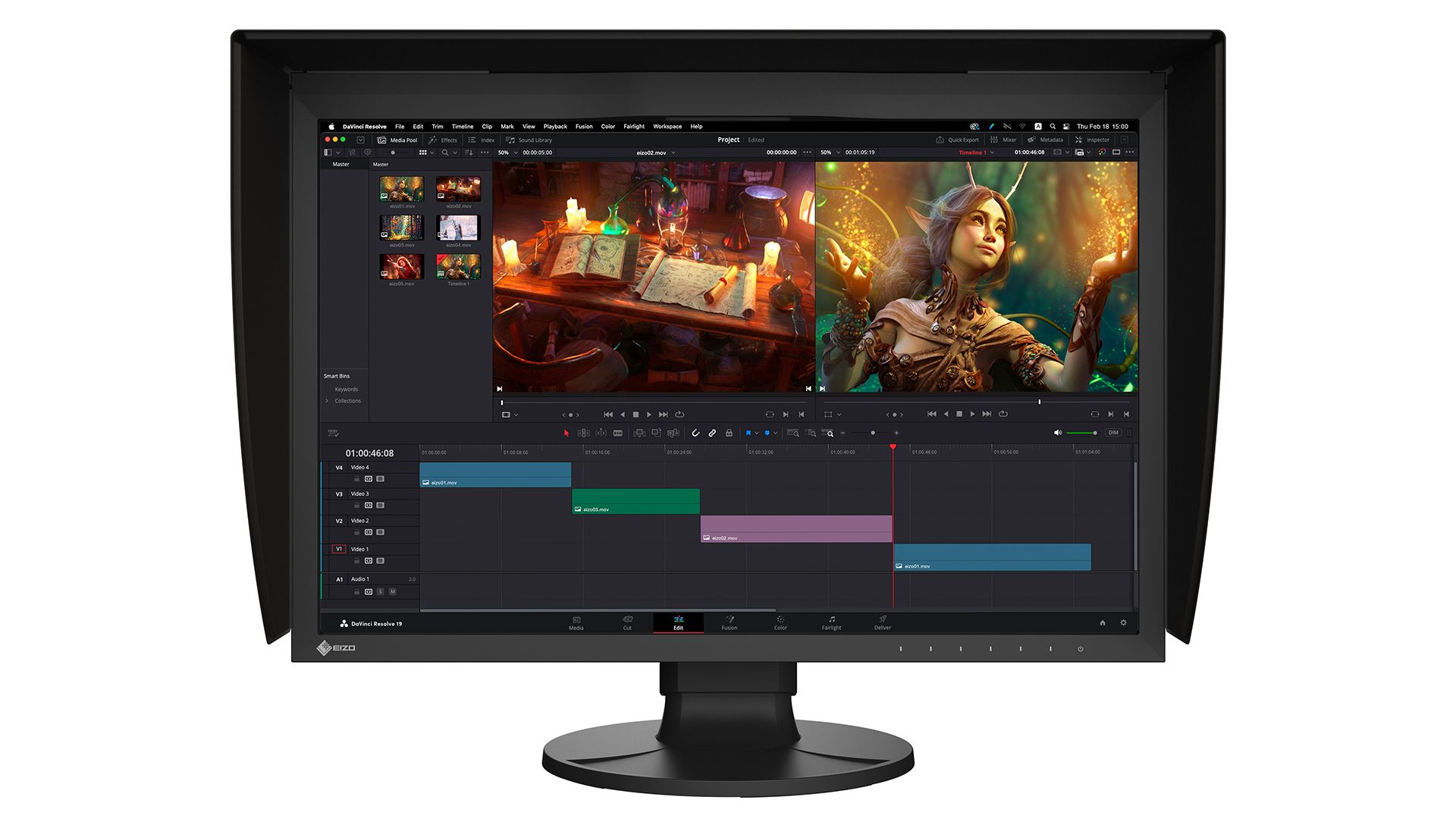 Eizo ColorEdge CG2400S: Referenzmonitor mit 24 Zoll-Diagonale