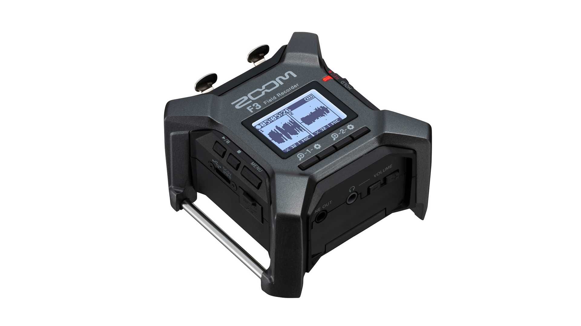 Zoom F3: neuer Zwei-Spur-Fieldrecorder mit 32 Bit Float-Aufnahme