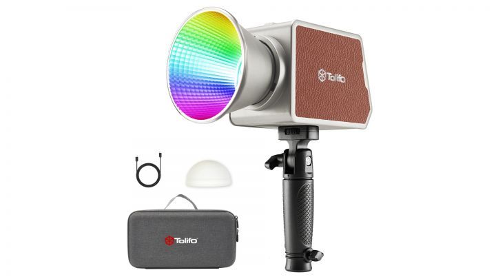 Tolifo PL-100RGB PALM LED Set u2013 handgefu00fchrtes RGB-LED-Licht