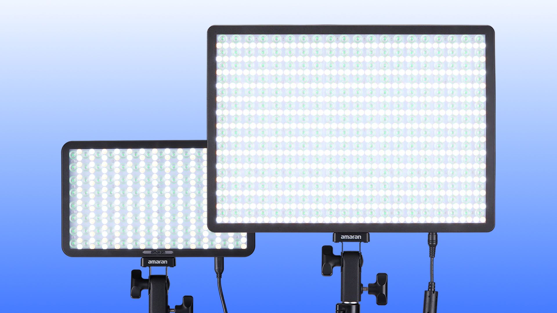 Amaran Pano 60c und 120c: LED-Panels mit USB-C-Stromversorgung