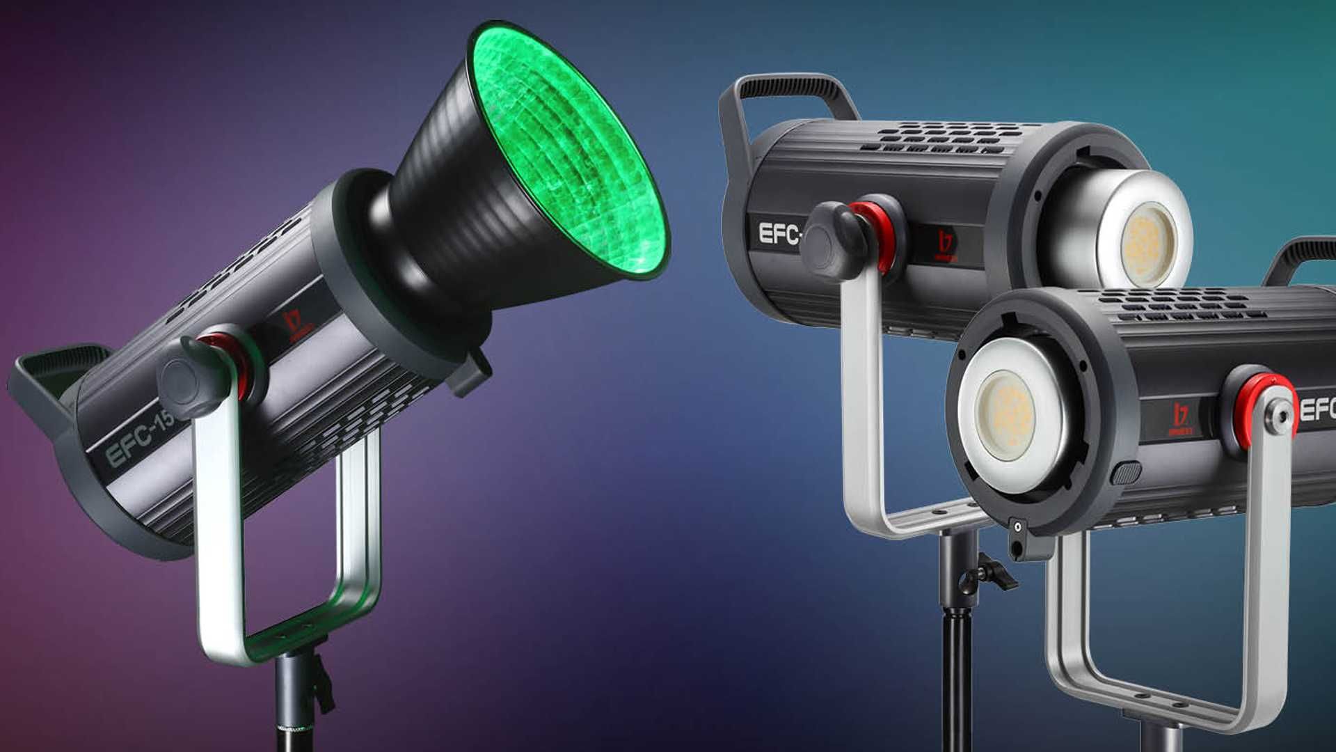 Jinbei EFC-150 RGB: RGB-LED-Dauerlicht mit dualer Stromversorgung