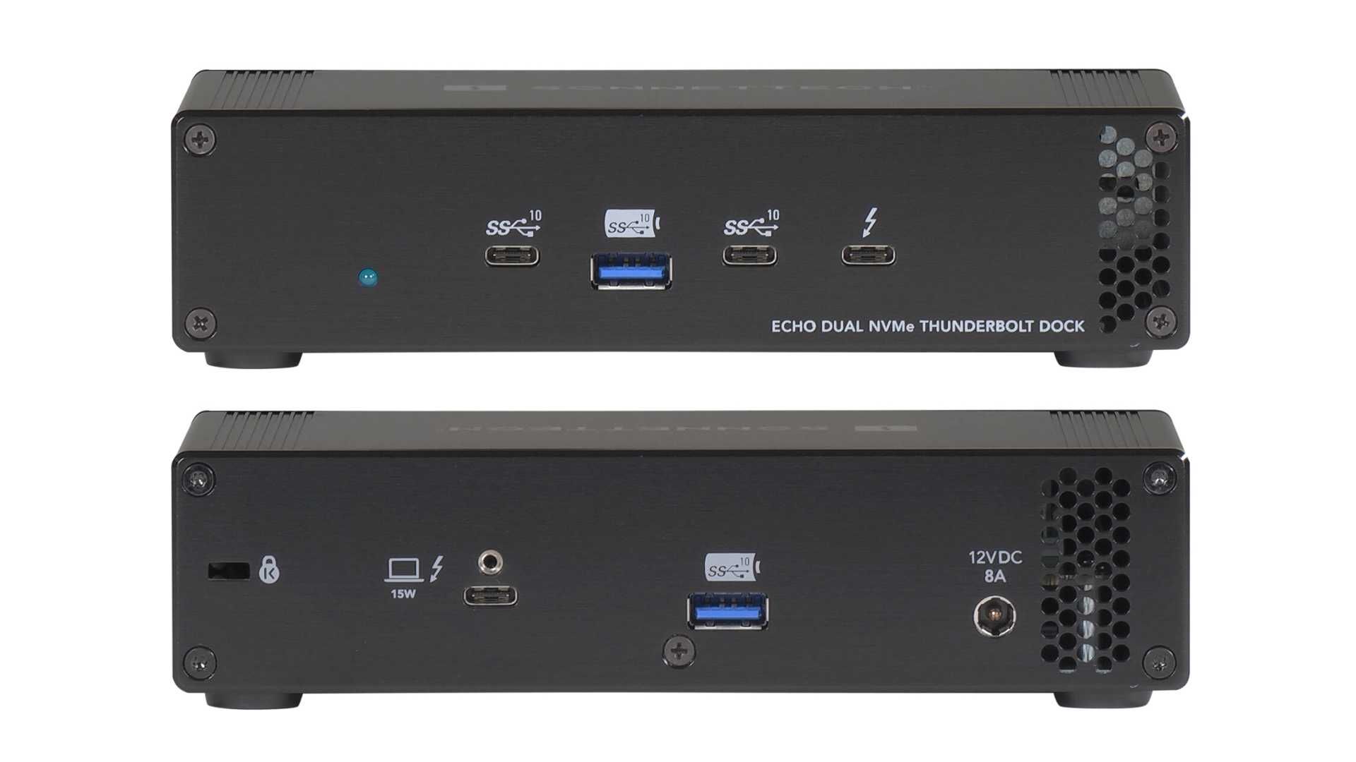 Sonnet Echo Dual NVMe Thunderbolt Dock: Dockingstation mit TB- und SSD-Steckplu00e4tzen