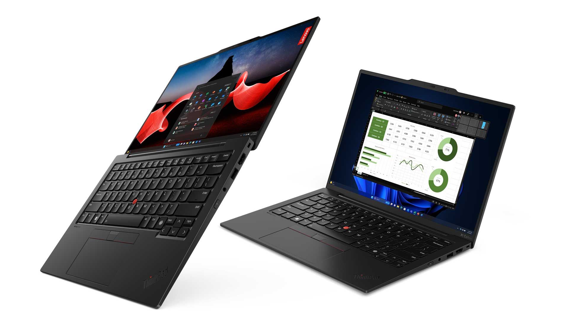 Lenovo ThinkPad X1 und IdeaPad Pro5i: Notebooks mit Intel Core Ultra Prozessoren
