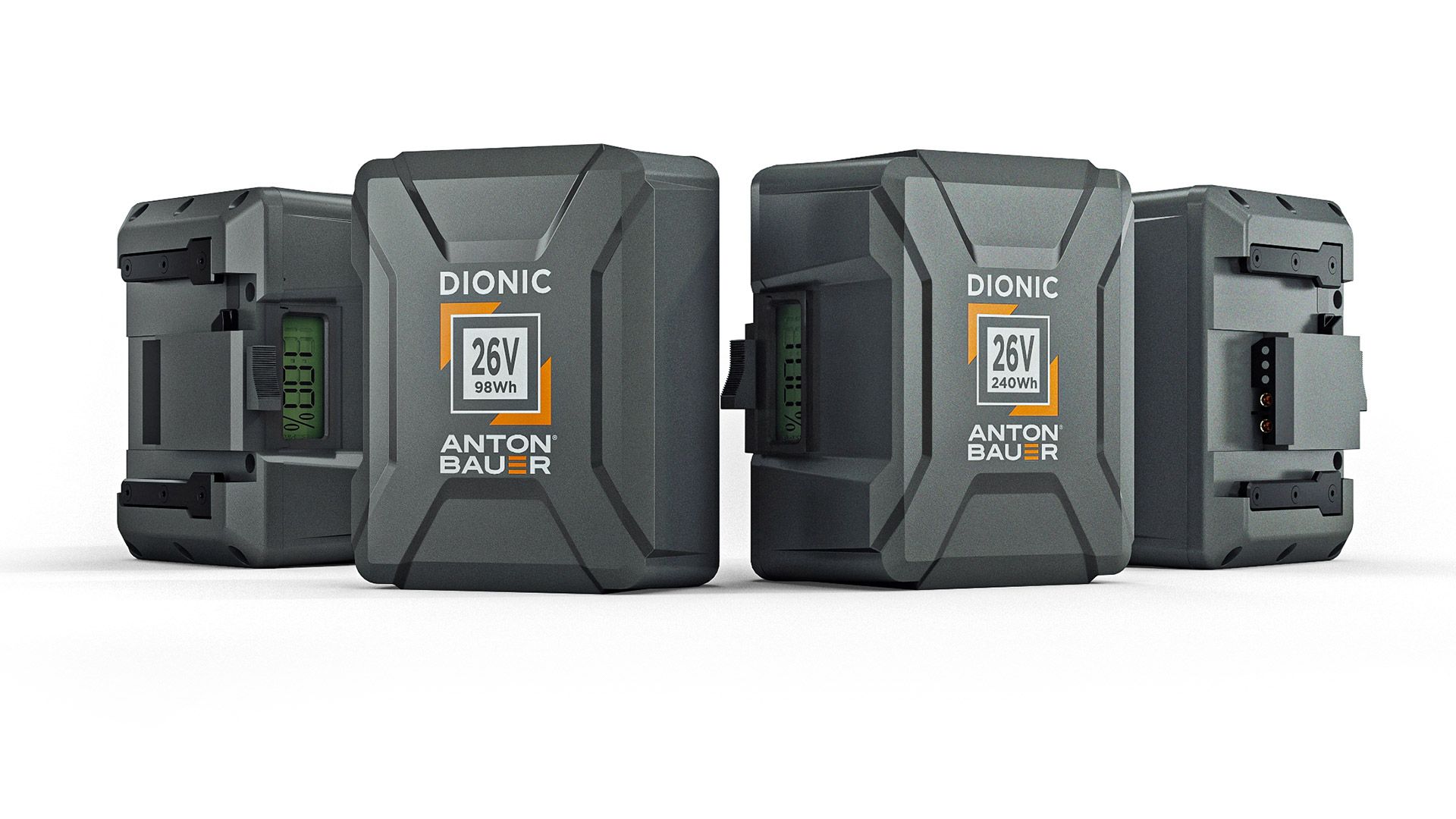 Anton Bauer: neue Dionic 26V-B-Mount-Akkus und -Ladegeru00e4t