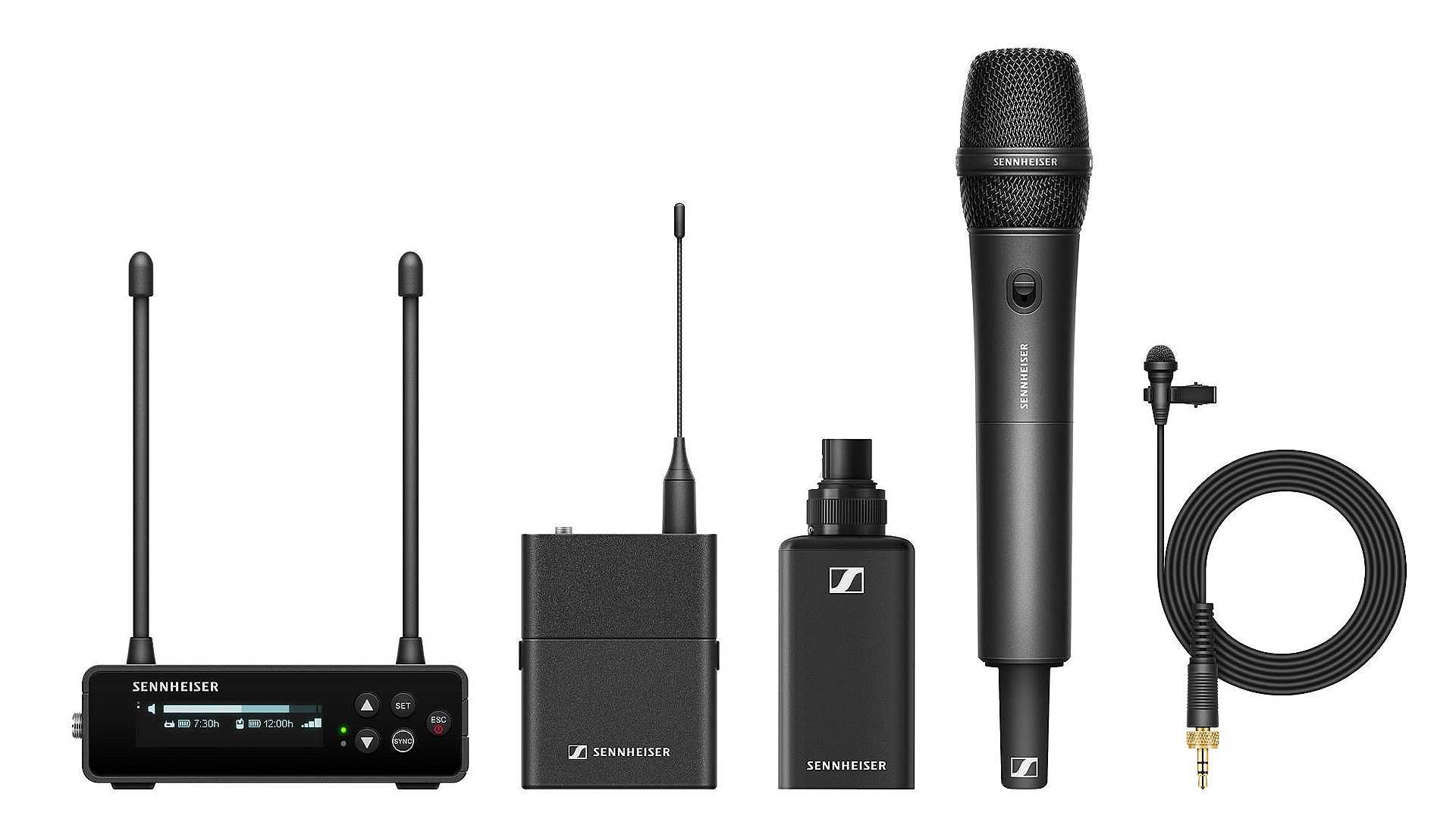 Sennheiser EW-DP-Serie: UHF-Funkmikrofon-System fu00fcr die Filmproduktion