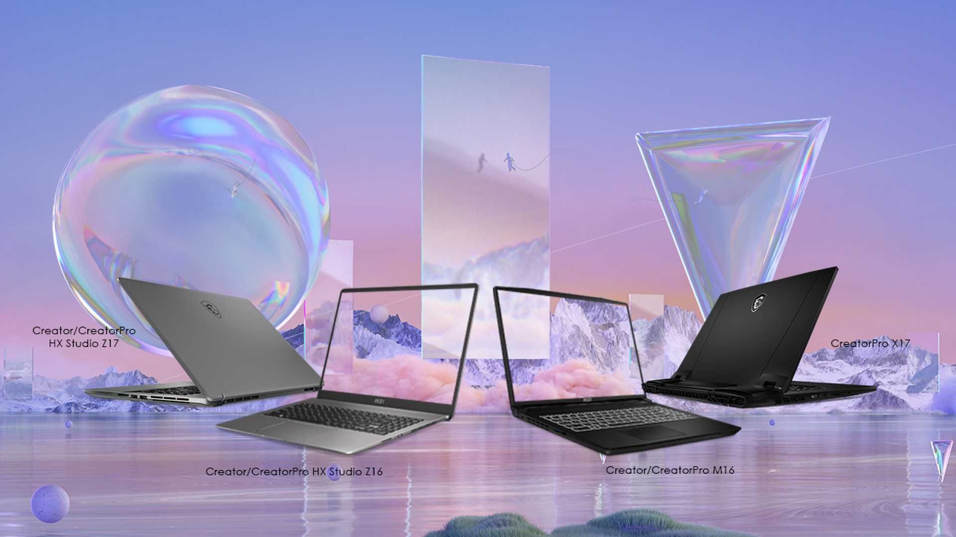 MSI Creator Z17, Z16 HX Studio: Videoschnitt-Laptops mit Intel i9 13950X und RTX-40-GPU