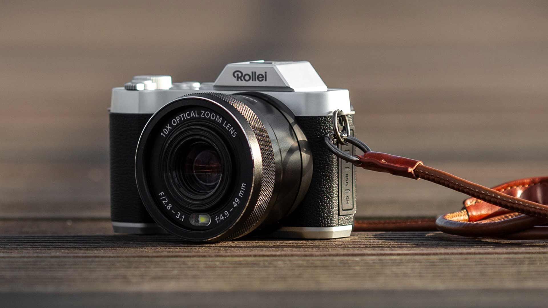 Rollei Powerflex 10x Retro: Kompaktkamera fu00fcr Foto und Video