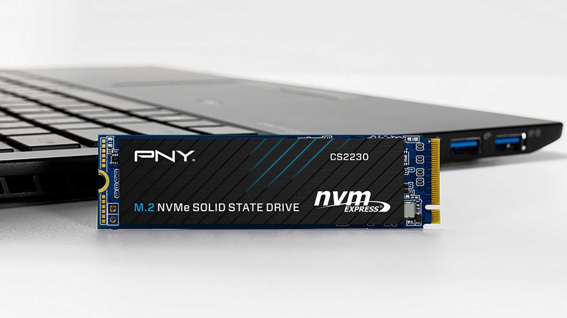 PNY SSD CS2230: neue NVMe-SSD mit bis zu 1 Terabyte Kapazitu00e4t