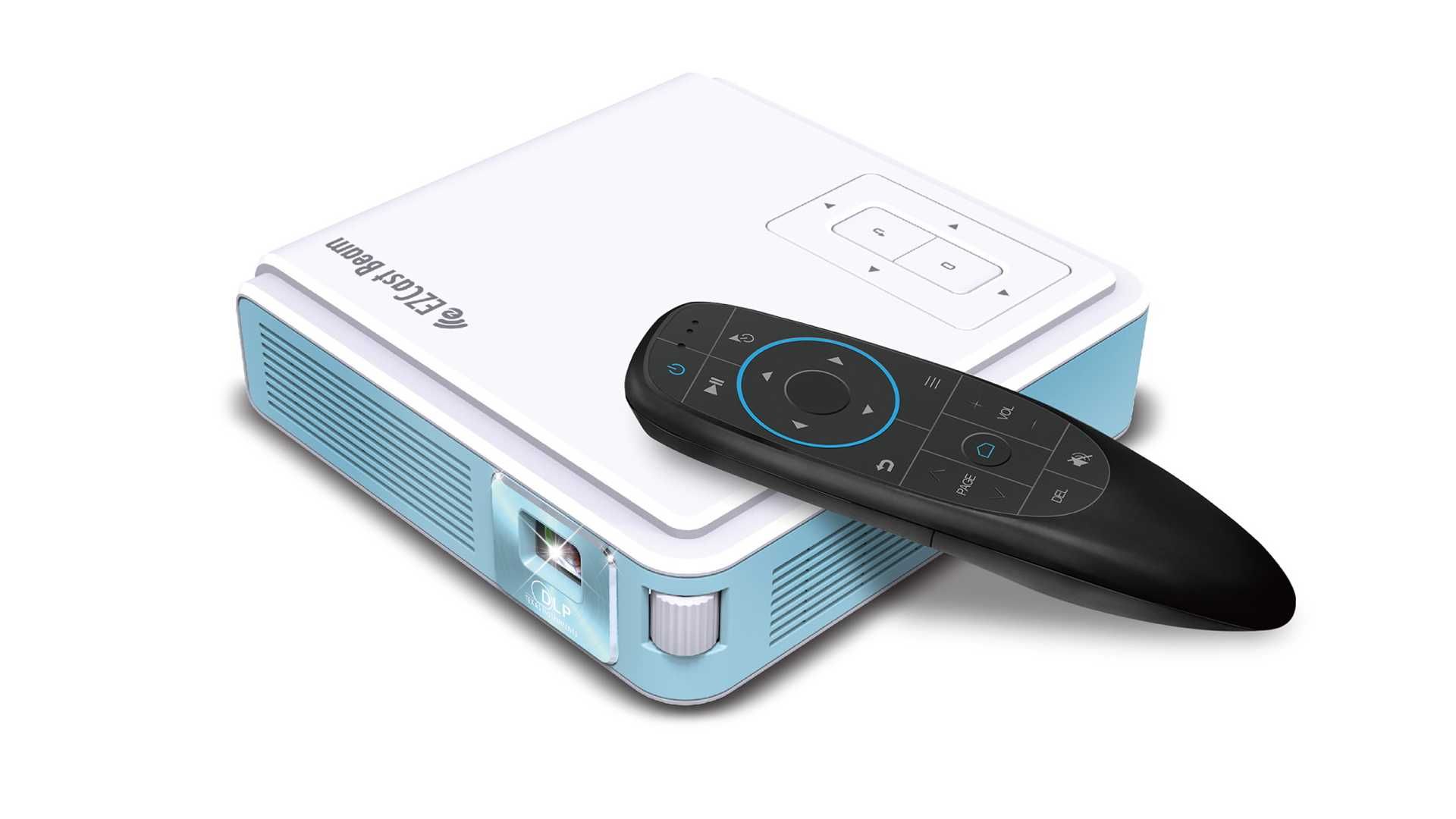 EZCast Beam J4a: Pico-Beamer mit nur 384 Gramm Gewicht und LED-Lichttechnik