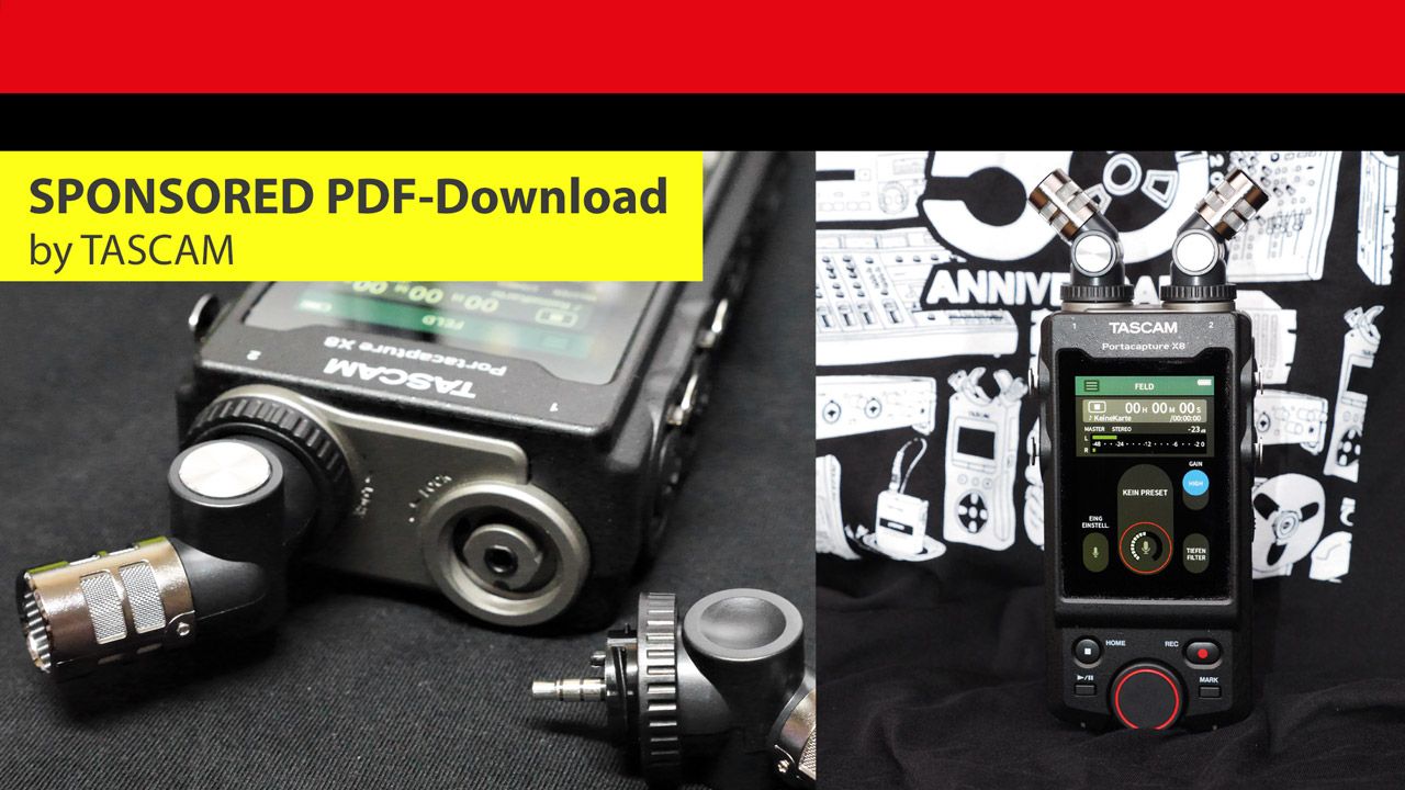 Im Test: Die Recorder-Sensation - Tascam Portacapture X8