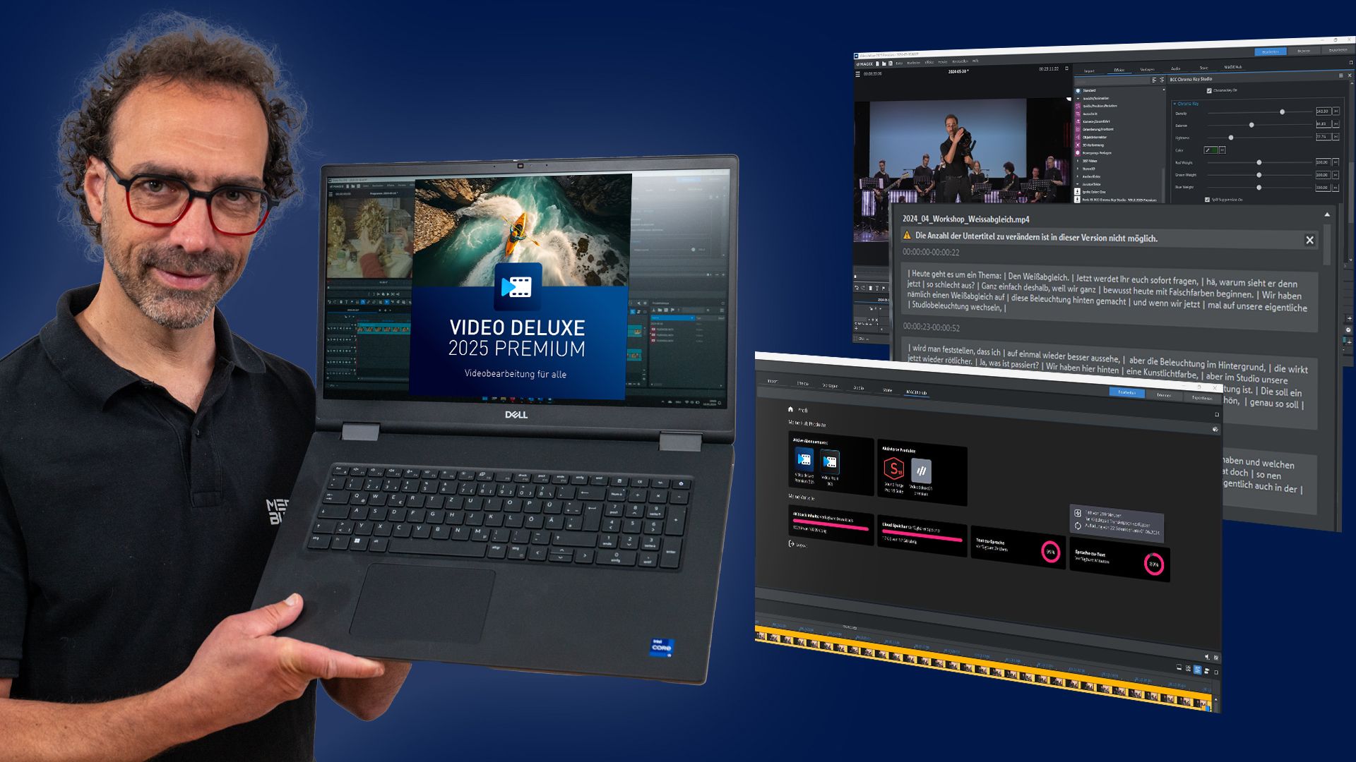 Test: Magix Video Deluxe 2025 - KI-Funktionen und Leistungstest