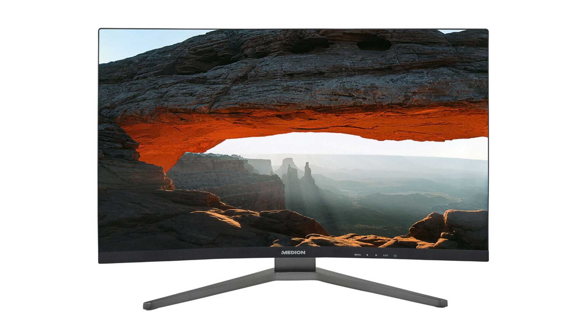 Medion Akoya X52708: 27 Zoll WQHD-Monitor fu00fcr 279 Euro bei Aldi