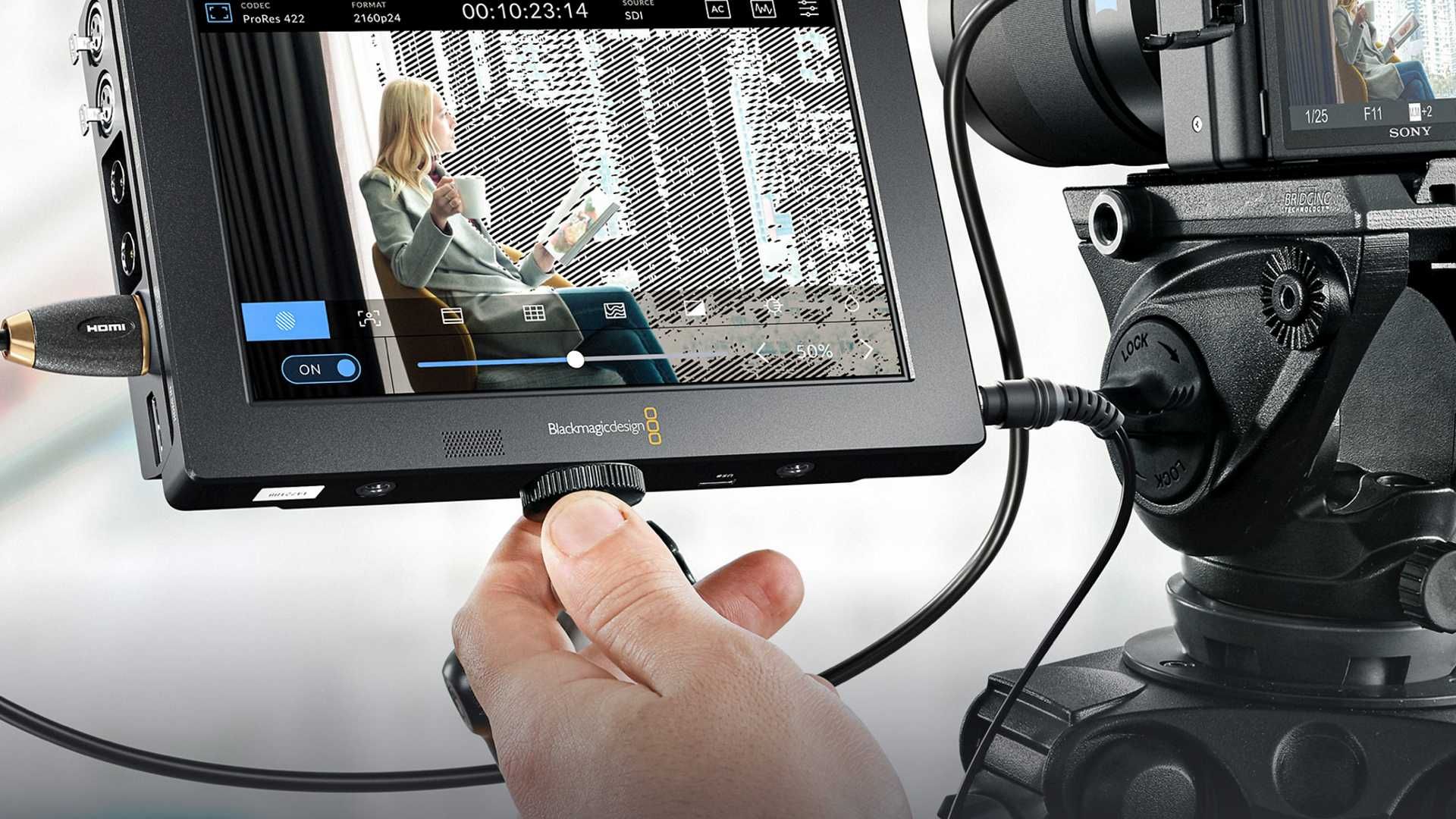 Blackmagic Video Assist 3.7: Blackmagic RAW fu00fcr die Fuji X-H2S