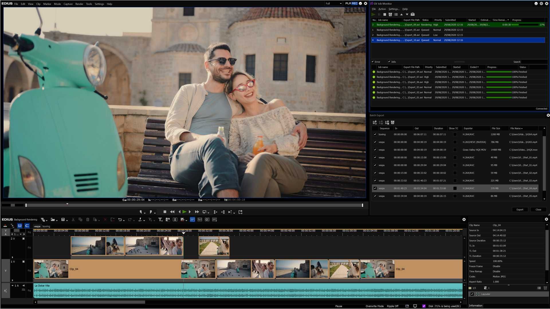 Edius X (10.34) Workgroup: neues Update bringt jetzt NDI-Netzwerk-Support