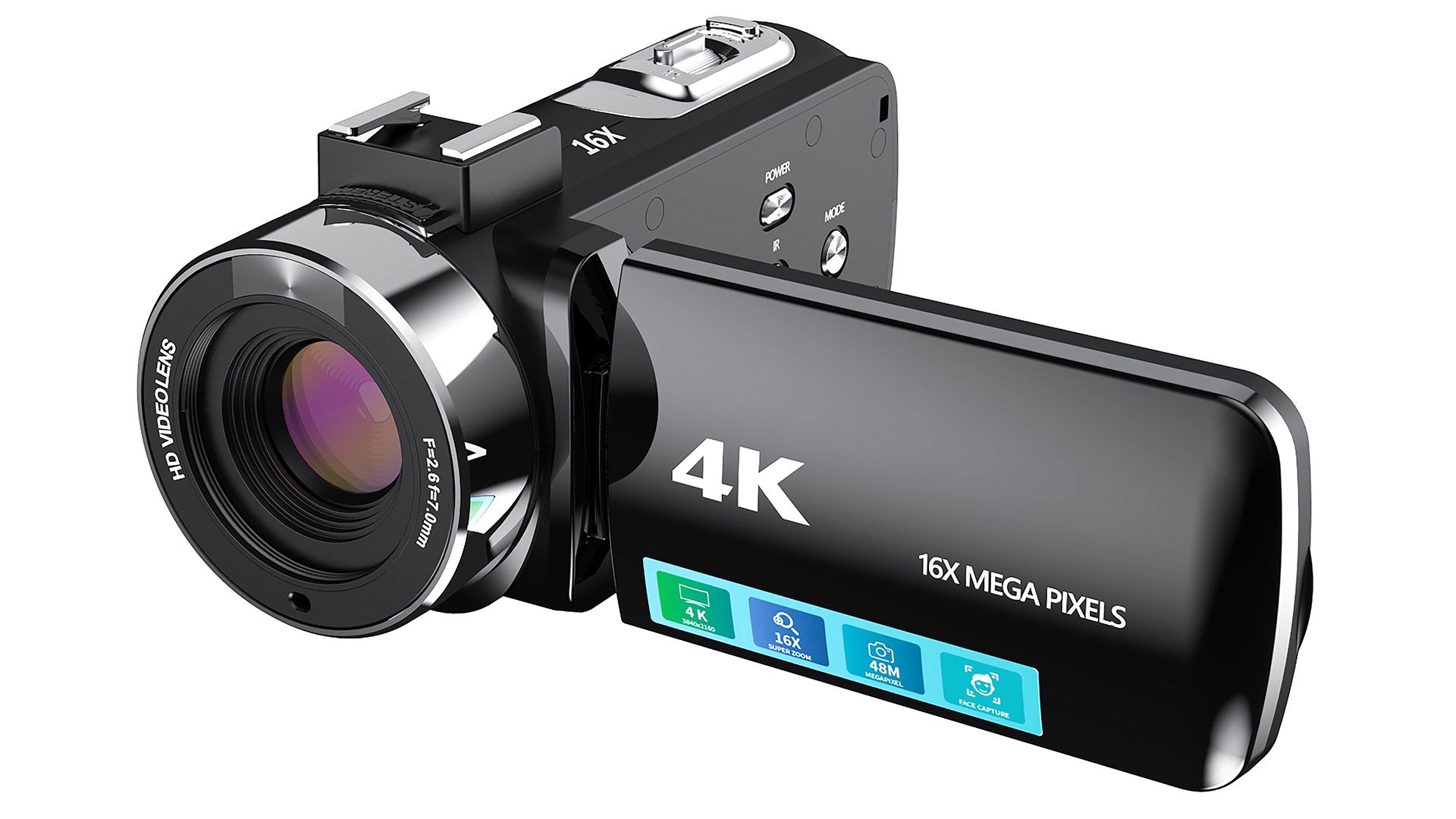 Somikon DV-890K: gu00fcnstiger UHD-Camcorder fu00fcr 130 Euro