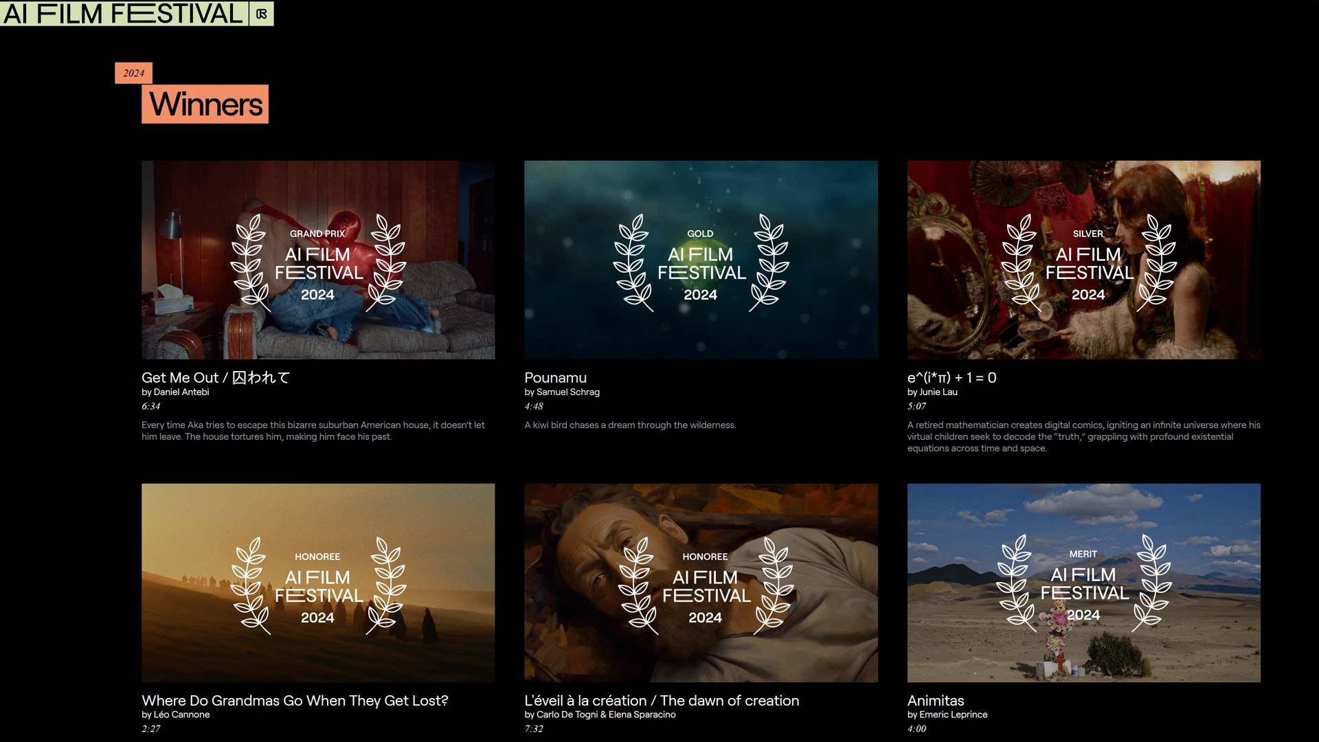 AI Film Festival: extrem mehr Einreichungen und beeindruckende Produktionen