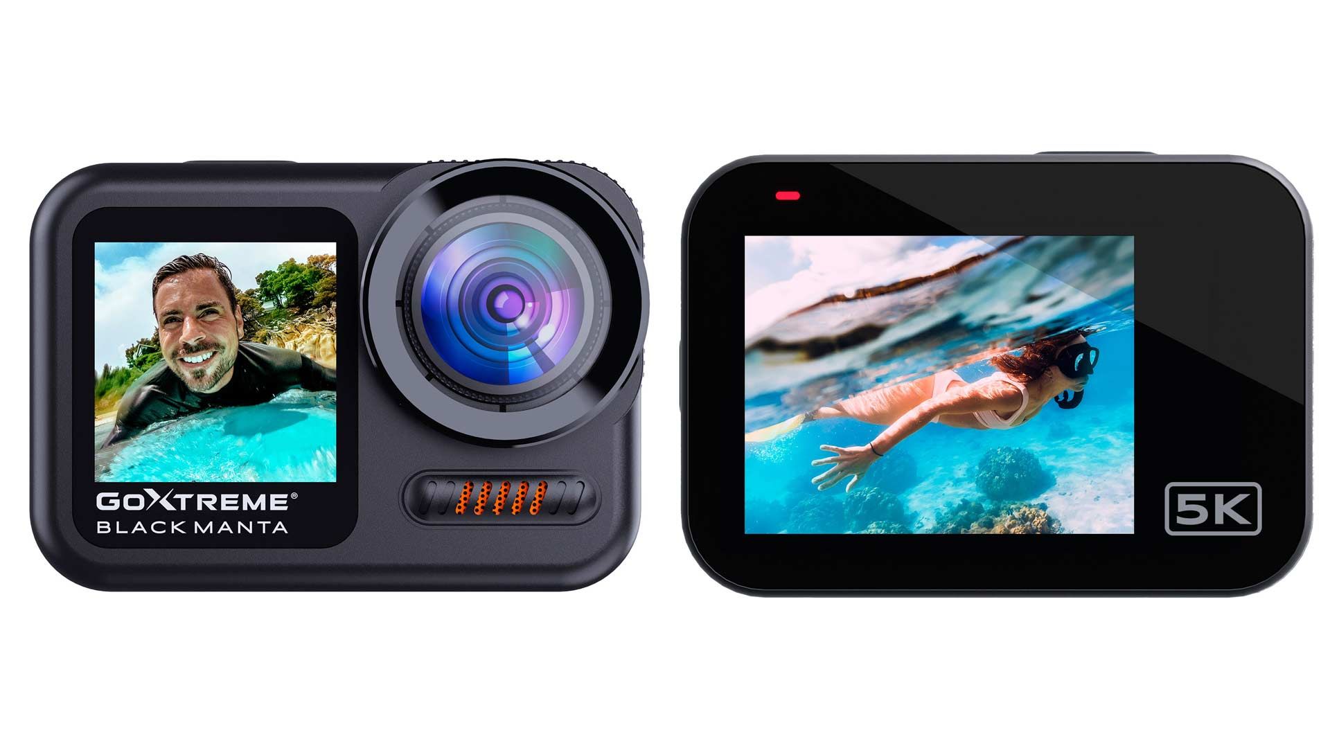 GoXtreme Black Manta 5K: gu00fcnstige Actioncam mit viel Zubehu00f6r