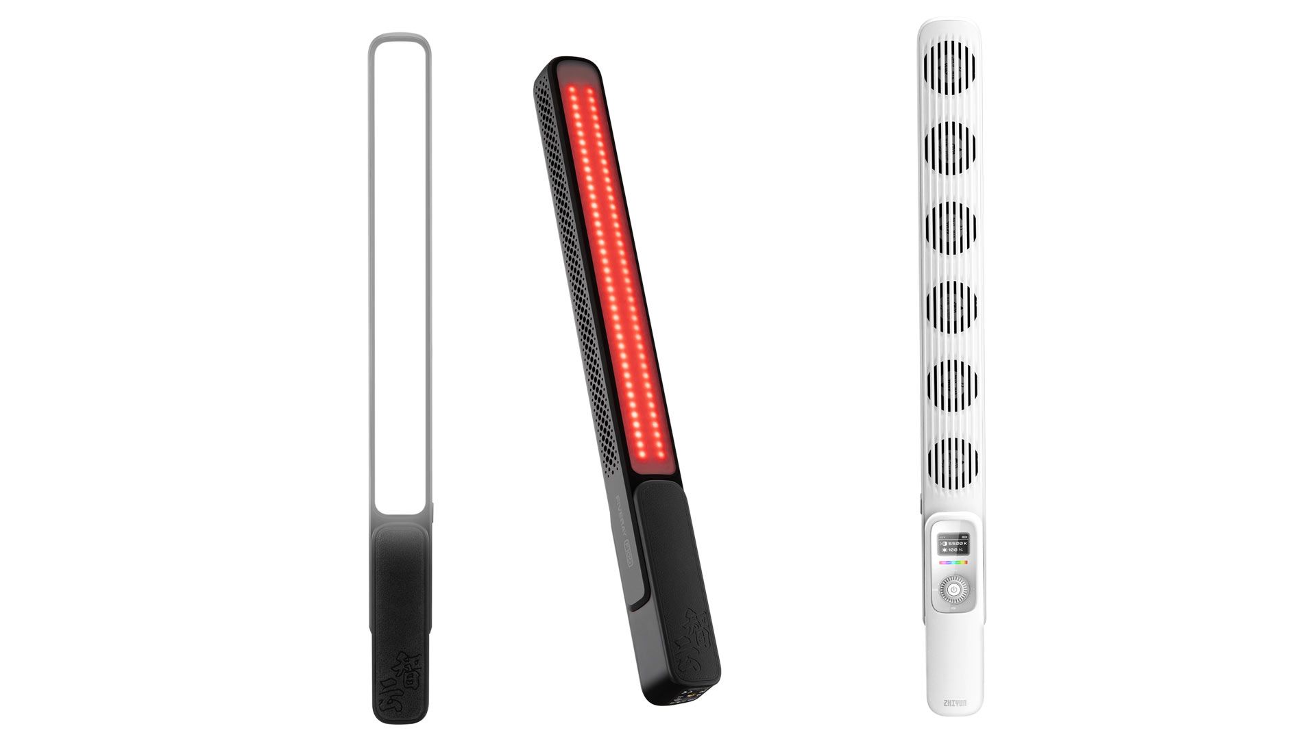 Zhiyun Fiveray F100 und M40 LED pro: Aufhell-Filmlicht und Lichtstab