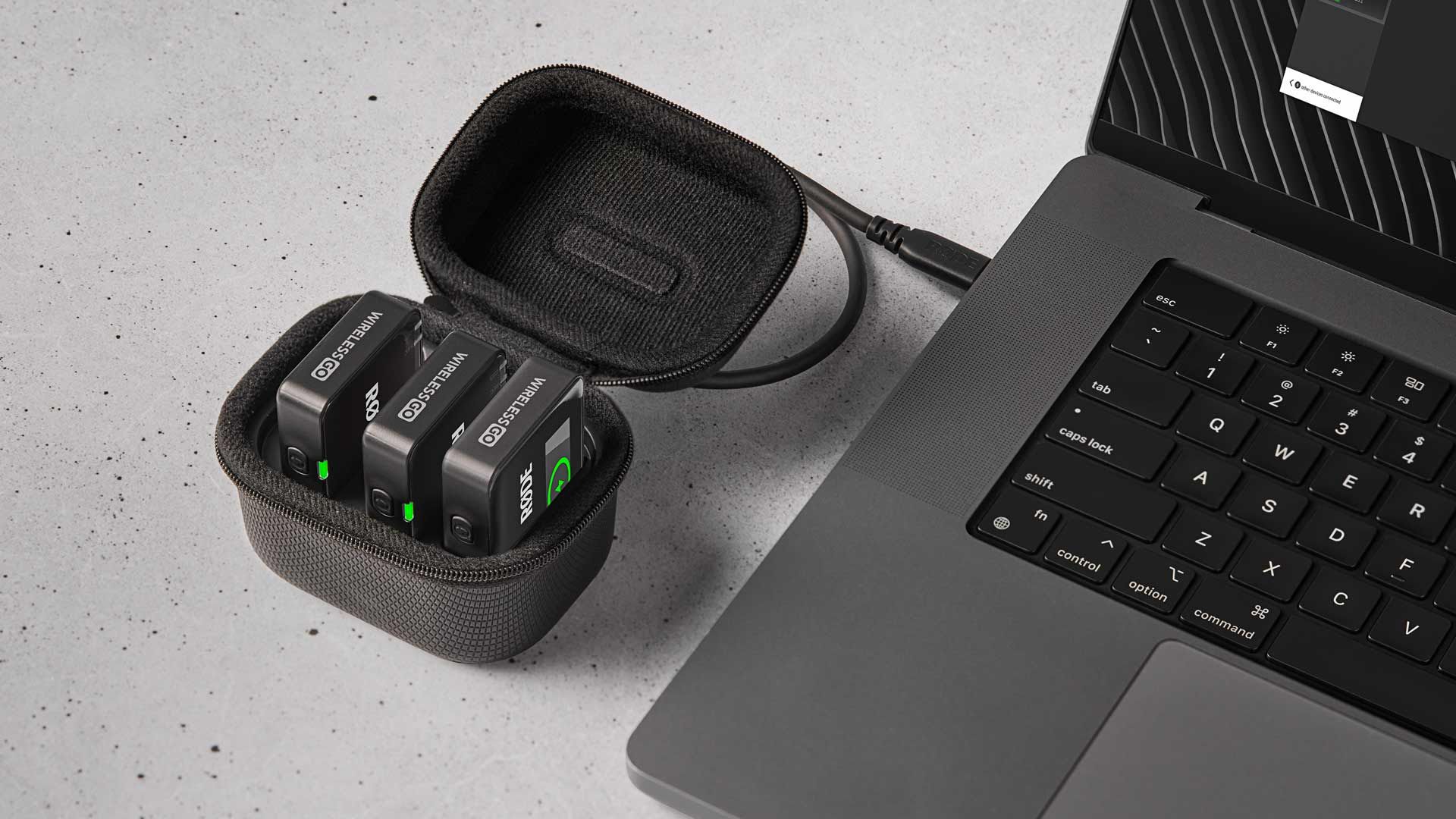 Ru00f8de Wireless GO: Dritte Generation mit 32-Bit Float-On-Board-Aufnahme