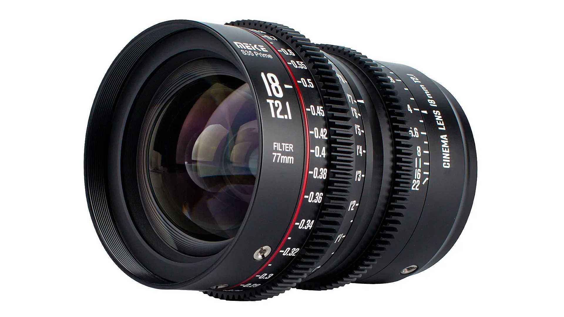 Meike Prime 18 mm T2.1: Weitwinkel-Brennweite erweitert Cine-Objektiv-Serie
