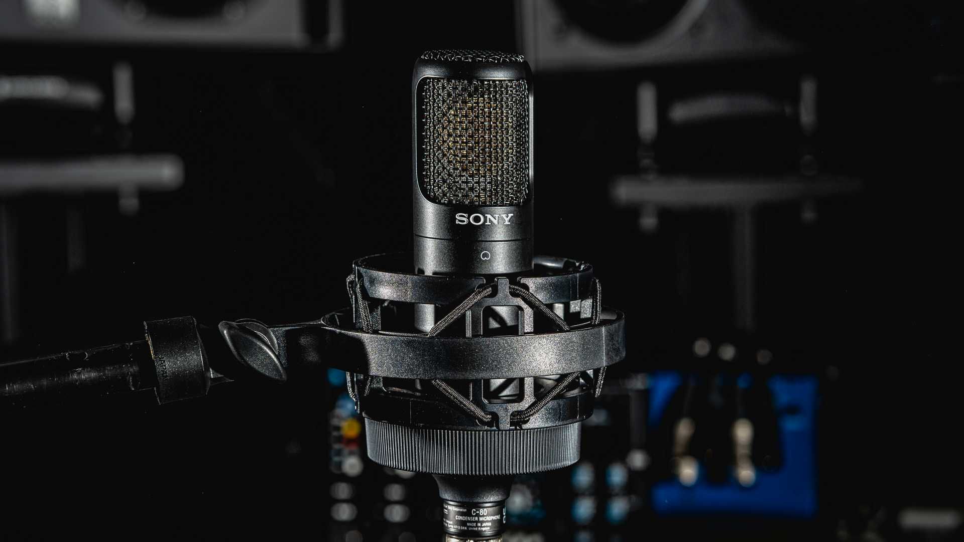 Sony C-80: Kondensatormikrofon fu00fcr professionelle Studioaufnahmen