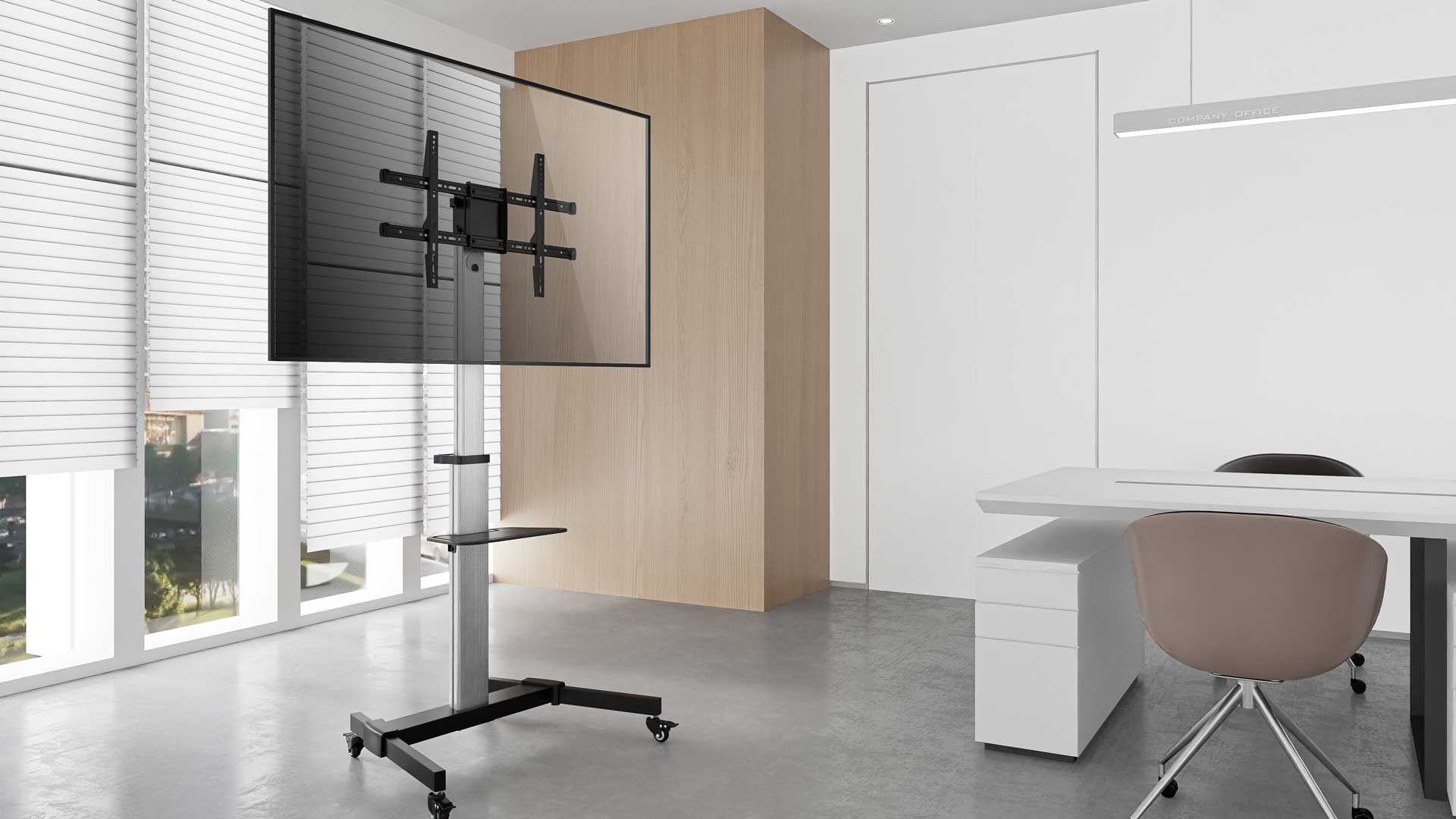 Reflecta Elegant 86P-Shelf: gu00fcnstiger TV-Stand fu00fcr grou00dfe Flachbildschirme