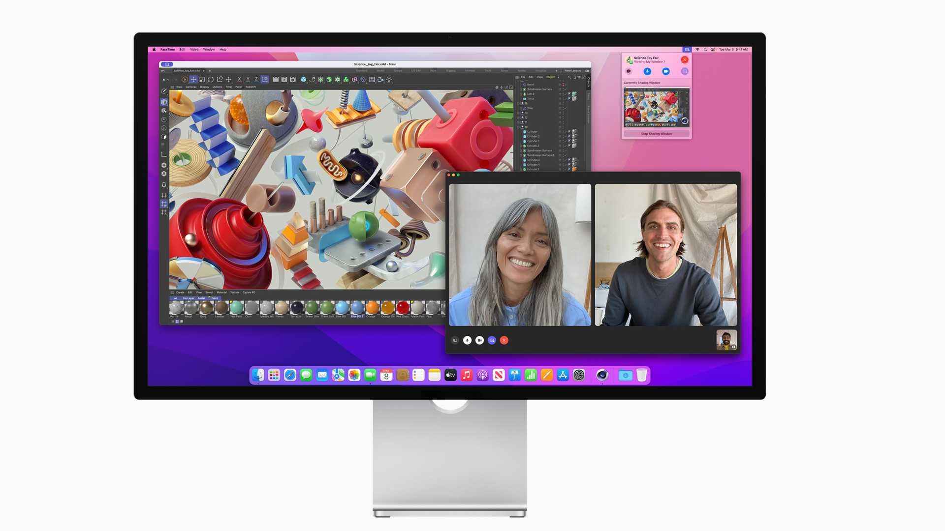 Apple Studio Display: 27 Zoll 5K Retina Display (nicht nur) fu00fcr den Mac Studio