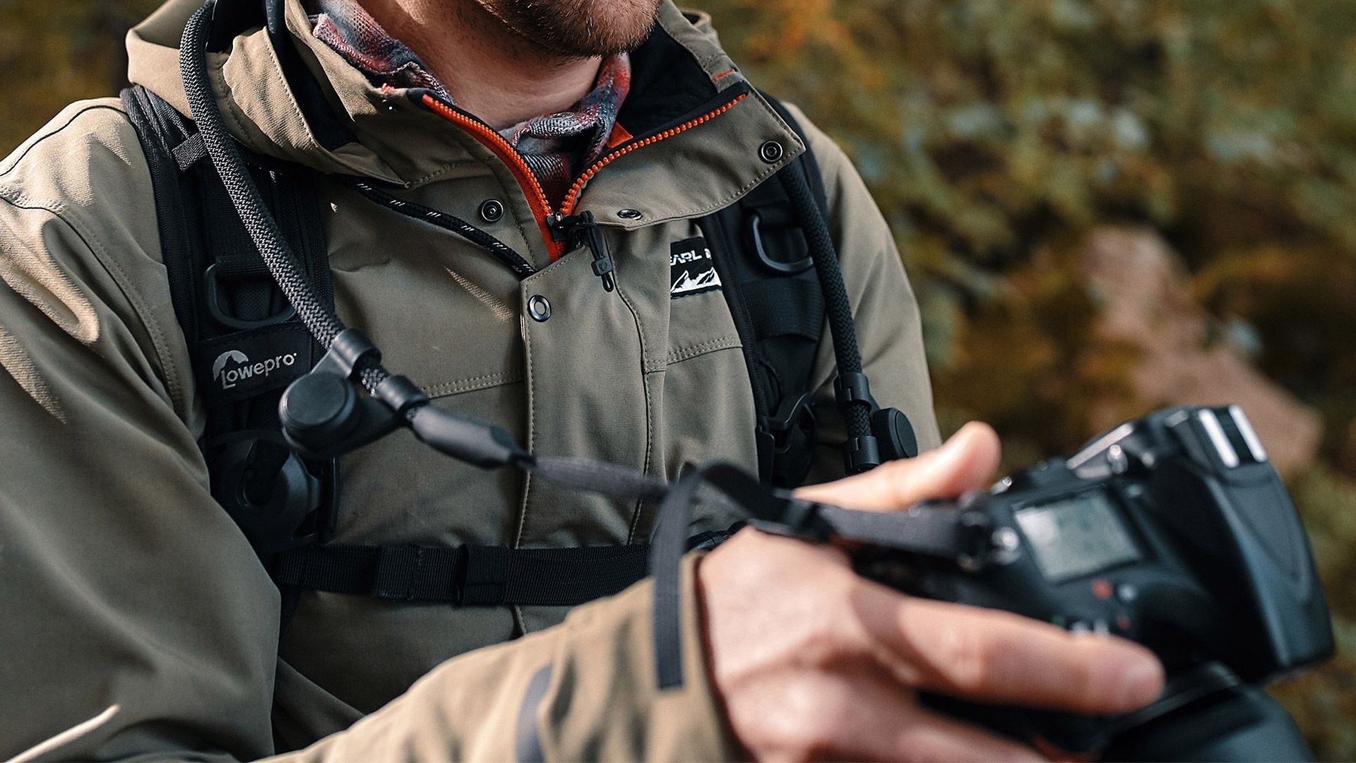 Fidlock Snapsnap: magnetisch-mechanischer Kameragurt fu00fcr mittlere bis grou00dfe Kameras