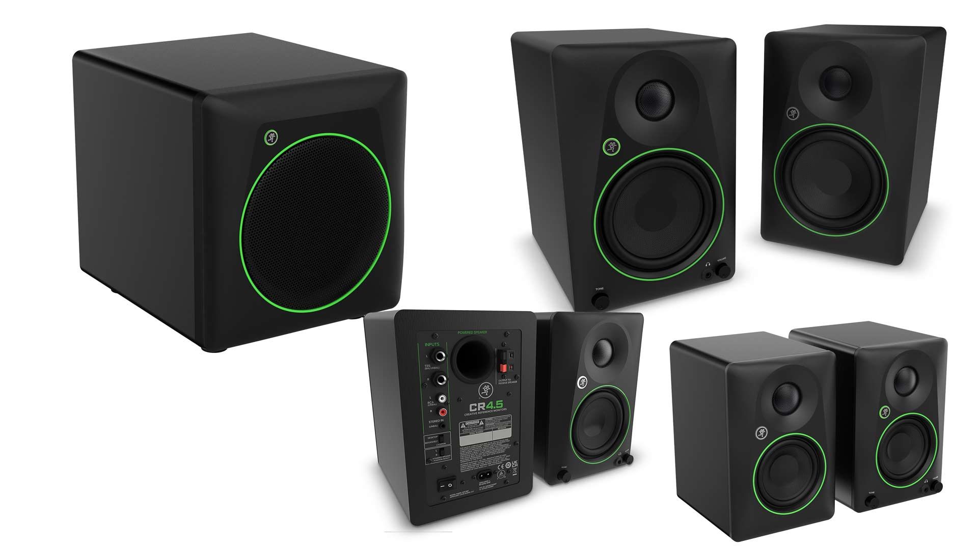 Mackie CR-Monitor-Serie: u00fcberarbeitete Studiomonitore mit Bluetooth