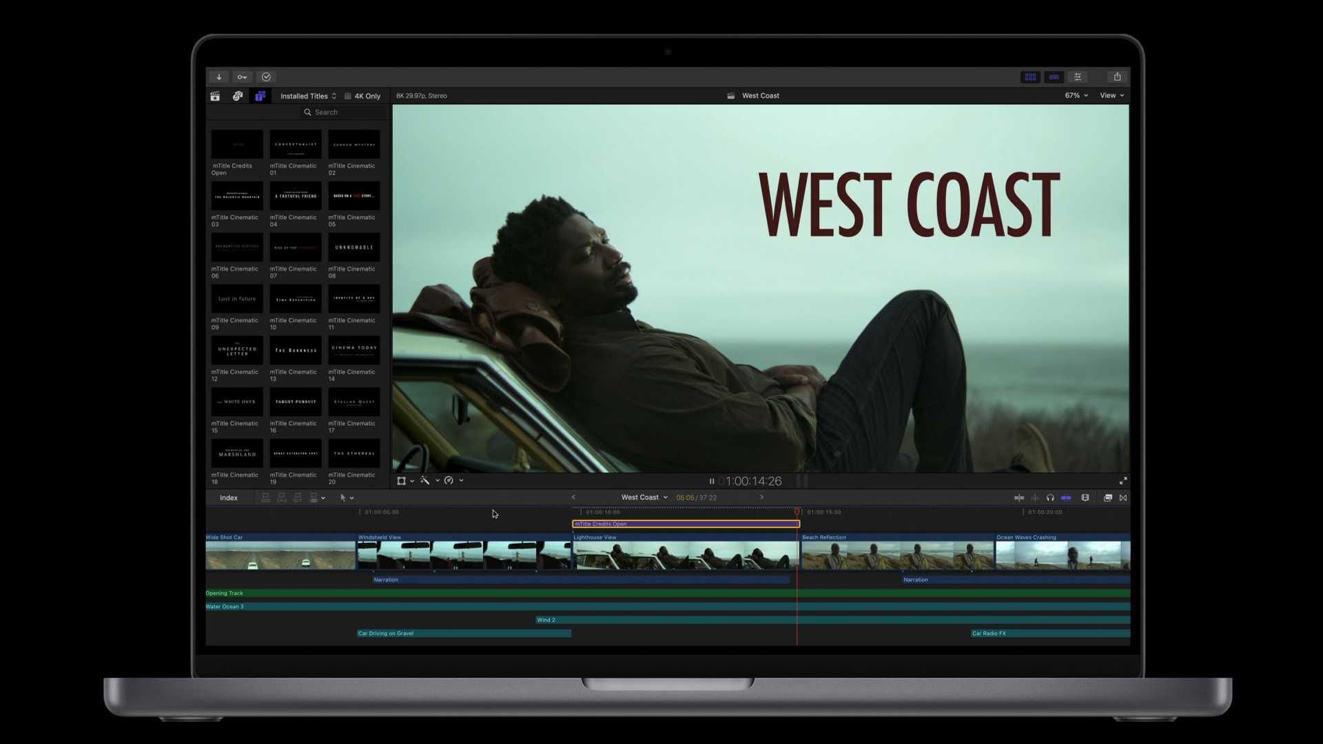Apple Final Cut Pro 10.6.2: verbesserte Leistung fu00fcr M1 Max und M1 Ultra