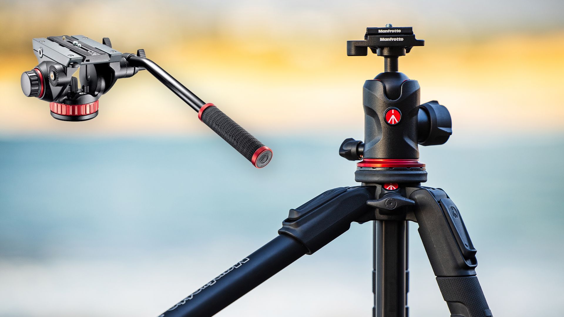 Manfrotto 055 und 190: neue Foto- und Video-Kits zum Jubilu00e4um