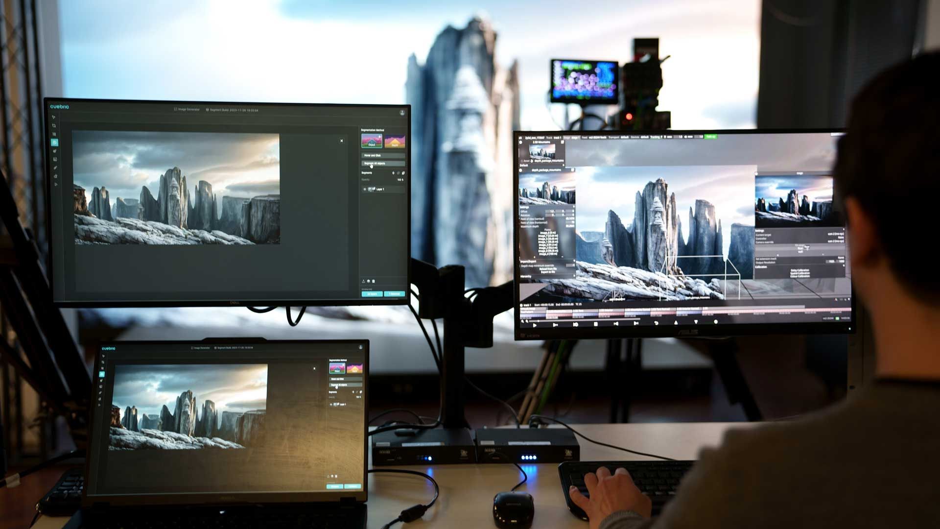 Disguise und Cuebric: KI-gesteuerter photorealistischer Content-Generator