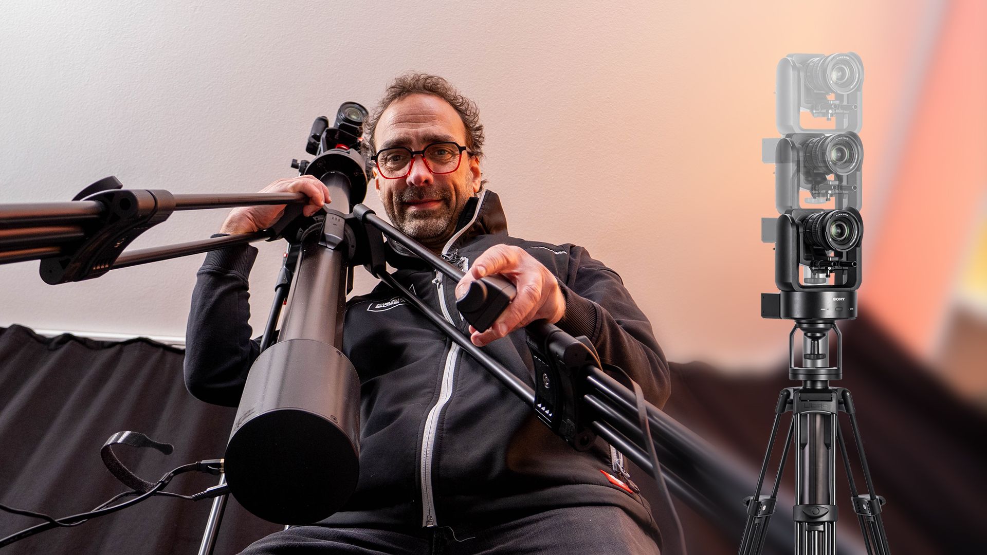 Test: Libec LX-ePed - Stativ mit motorischem Hub fu00fcr PTZ-Kameras