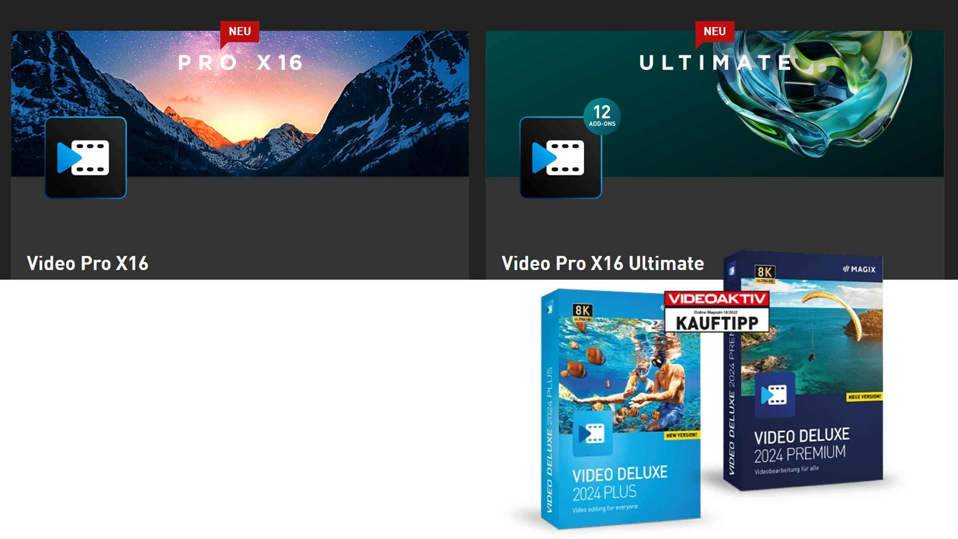 Magix Video Pro X 16: Neue Version bringt mehr KI-Funktionen