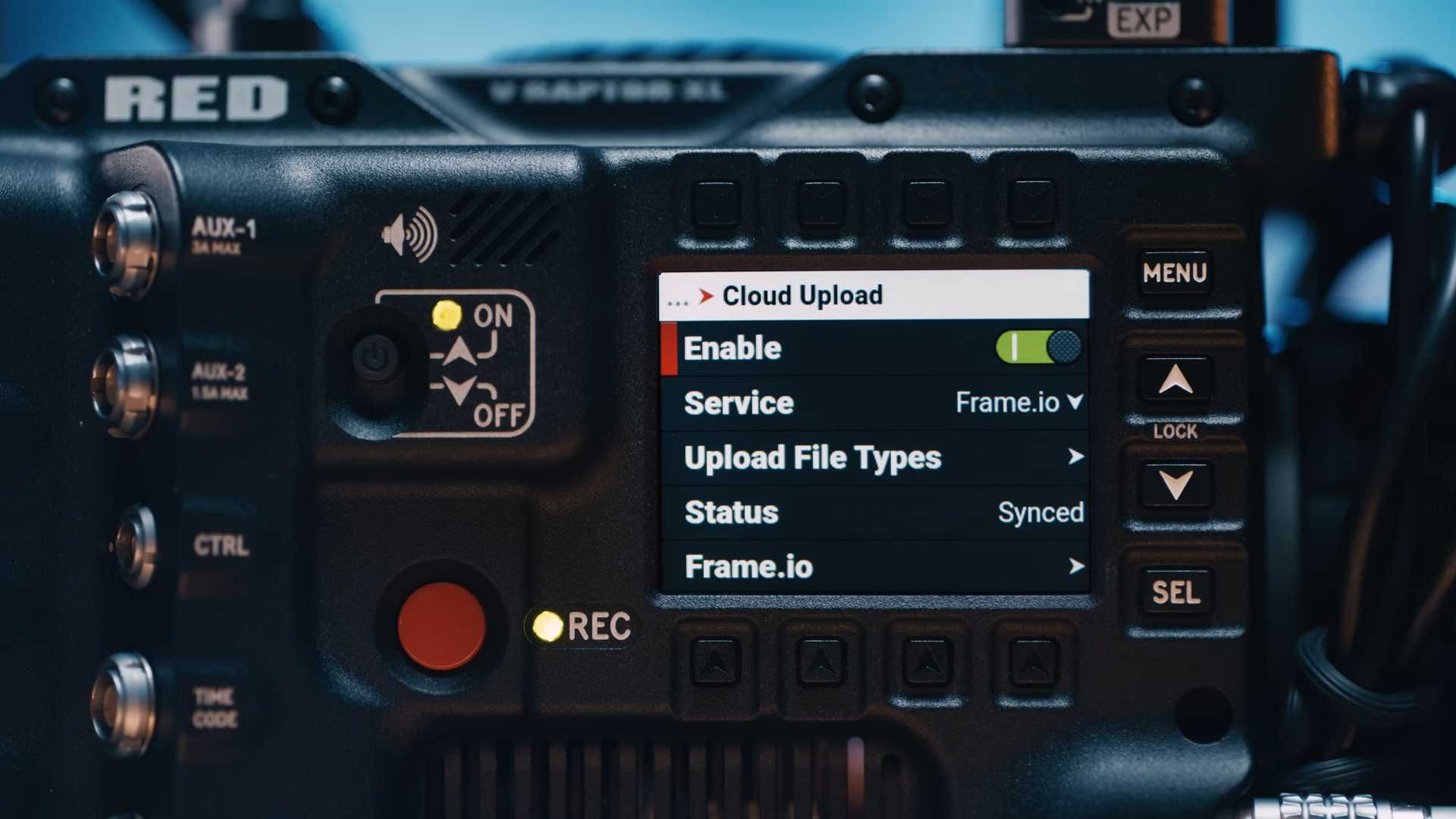 Frame.io Camera to Cloud: Beta fu00fcr die RED V-Raptor und V-Raptor XL gestartet