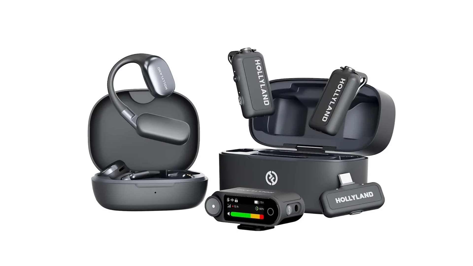 Hollyland Lark Max 2: Funkmikrofon mit 32-Bit und Vorhu00f6r-Kopfhu00f6rern