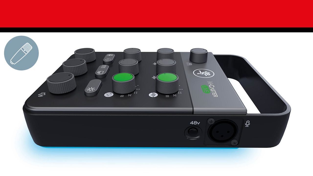 Audio-Kurztest: Mackie M-Caster Live - Streaming-Audiomischer