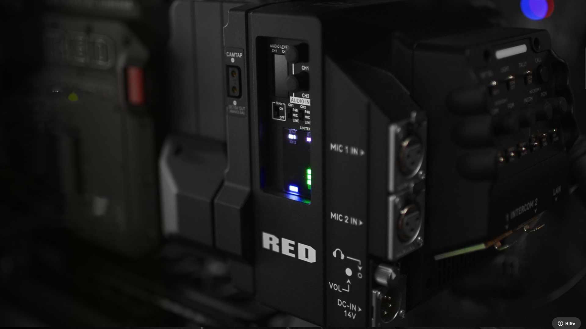 RED Cinema Broadcast Modul: Cine-Kameras fu00fcr Broadcaster