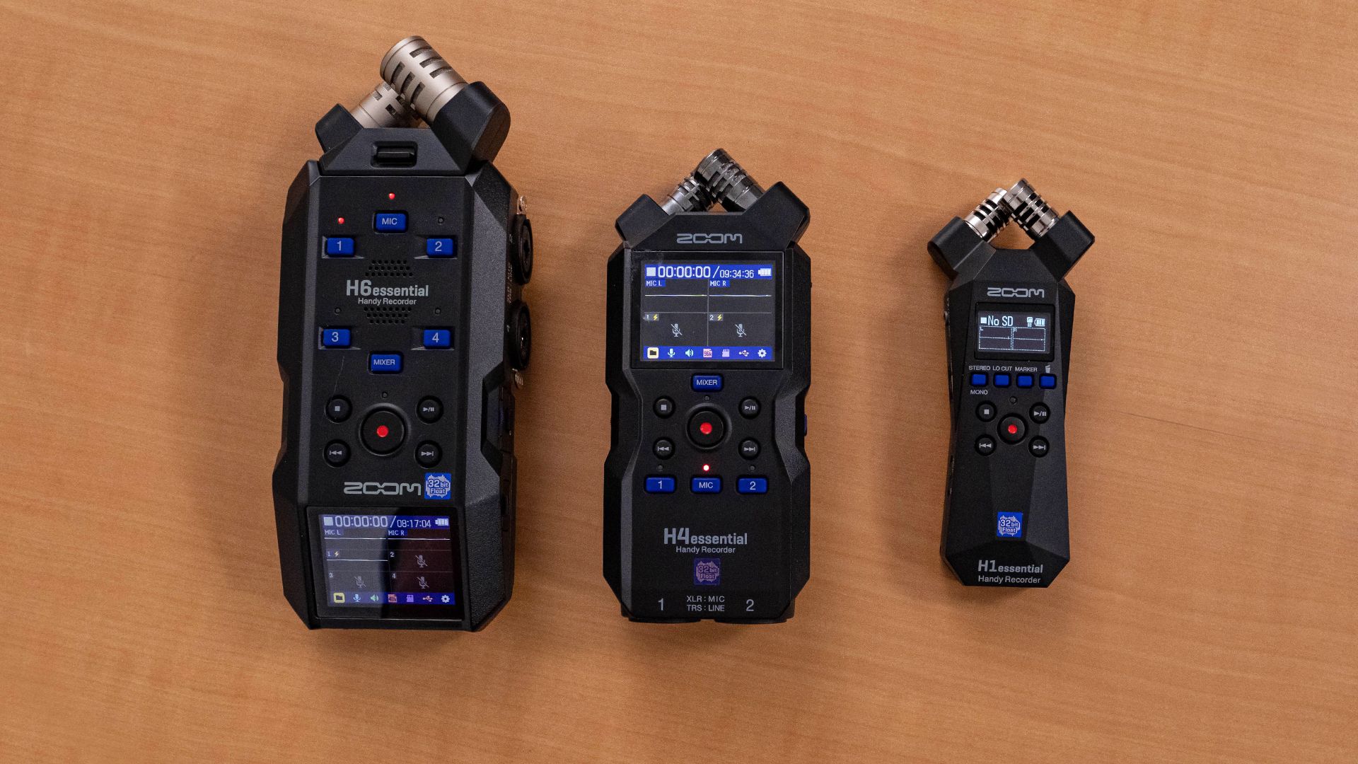 Test: Zoom H1e, H4e und H6e u2013 gu00fcnstige 32bit-Audio-Fieldrekorder