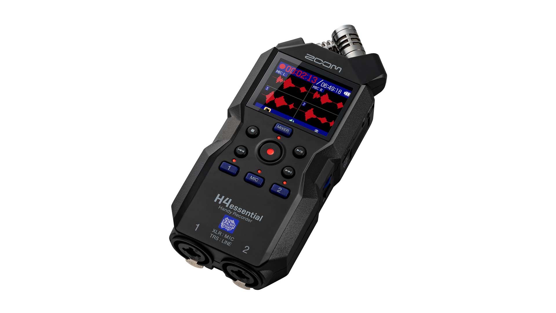 Zoom H4essential: 32-Bit Float Audio-Recorder